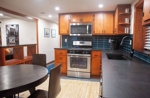 Berwyn Apartment | Vintage Charm & MCM Style in Modern Berwyn Digs