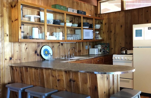 Pelican Rapids Cabin | Vintage mid-century cabin with beautiful lake view near Maplewood State Park