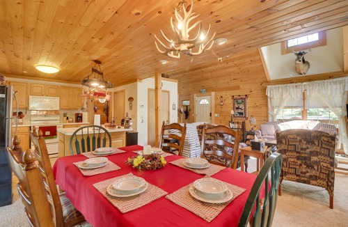 Fulks Run Cabin | Virginia Mountain Cabin w/Decks & Fireplaces