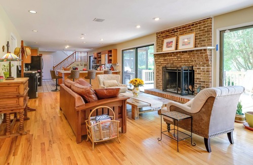 Cave Spring House | Virginia Retreat w/ Deck, 7 Mi to Downtown Roanoke