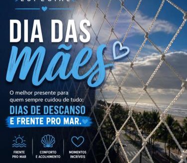 Vila Balnearia Apartment | Vista incrível é no Apê Reformado de Frente pro Mar