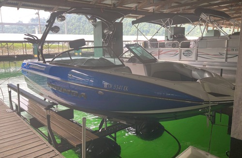 Byrdstown Boat Rental | Wakeboarding boat with me as a driver.