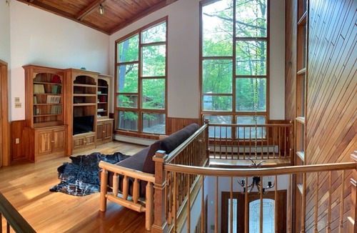 St Germain Cabin | Wakefield Lake Cabin with hot tub and sauna