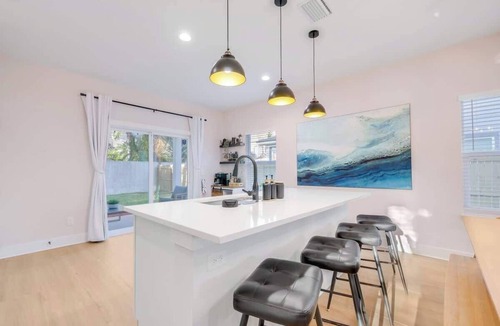 Vilano Beach House | Walk 2 Beach | Game Room | Firepit |Heat/Salt Pool