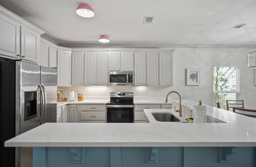 Villages of Crystal Beach House | Walk 2 Beach, Pool, Golf Cart,4BR|Summer Getaway