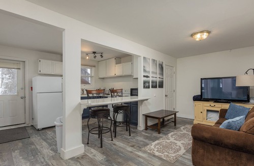 Alyeska Apartment | Walk Almost Anywhere at Alyeska Resort when you stay at Chair Four Por Favor!