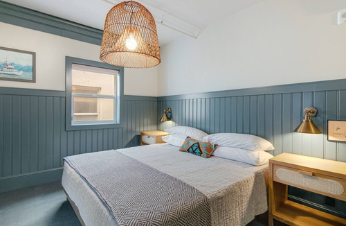 Poulsbo House | Walk everywhere - two luxe rooms at Hotel Scandi with living area & kitchenettes