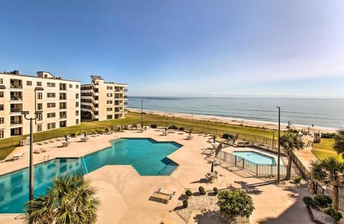 Indian Beach House | Walk to Indian Beach: Condo w/Ocean-View Balcony
