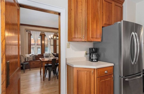 Appleton House | Walk to Lawrence and Downtown! 4 Bedrms + Parking