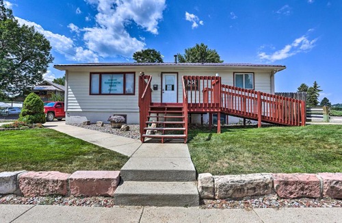 Sturgis Apartment | Walk to Main St: Sturgis Apt w/Grill!