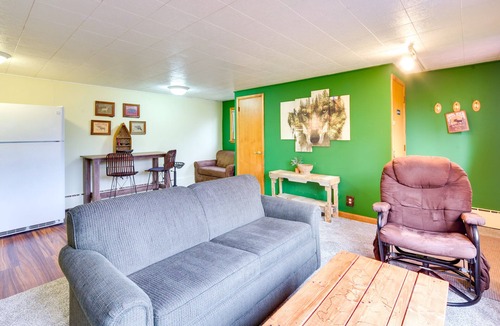 North Shore Apartment | Walk to McQuade Harbor: Lake Superior Retreat