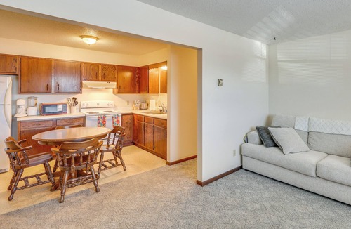Pierre Apartment | Walk to River: Downtown Pierre Apartment