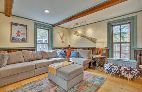 Historic District House | Walk to Ski Shuttle! Breckenridge Cabin w/Hot Tub