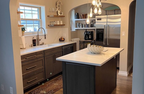 Racine House | Walk to the Waves: Tudor Living Blocks from the Lake & Zoo