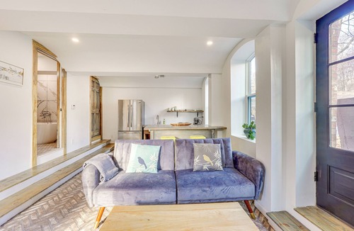 Connelly Apartment | Walk to Waterfront: Chic Hudson Valley Garden Apt