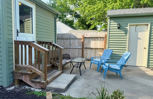Lawrence House | Walkable Gem/Private Patio and Fenced Yard.