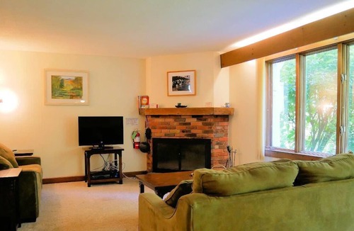 Bromley Mountain Condo | Walkout this trailside, Bromley's Bower House condo