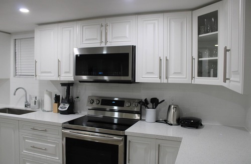 Vaughan House | Warm and comfy basement apartment with all new furniture conveniently