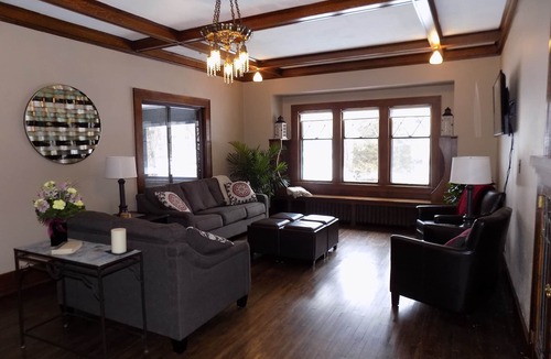 Sparta House | Warm, spacious prairie style home with all the comforts of your home.