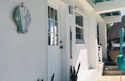Tavernier Cottage | Water Front Home With Pool and Dock Three min From Atlantic Ocean