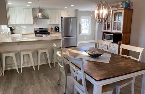 Carteret County House | Water View & Access, Game Room~Sunrise~Beach~Kayak Fishing Sleeps 6