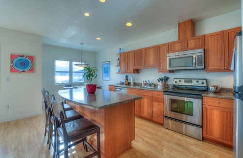 Eastsound Condo | Water view! Luxury Port Suite - walk to cafes, shops, galleries & beaches.