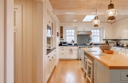 Wauwinet House | Water views highlight this Nantucket rental with private beach access, Wauwinet.