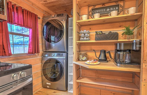 Elizabethton Cabin | Waterfall Adventures in the Smokey Mountains w Hot Tub and Pet Friendly