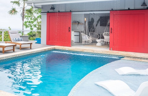 Rosendal House | Waterfall Oasis - Ocean Views, Minutes to Magens Bay & Private Pool!