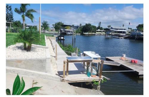 Spring Hill House | Waterfront 3BR Retreat with Hot Tub & Private Dock