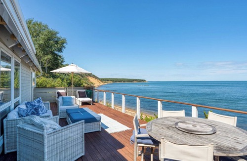 Montauk House | Waterfront beach house with breathtaking views, multiple outdoor areas, gas.