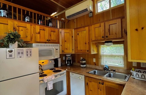 West Newton House | Waterfront Bourbon Barrel Cabin