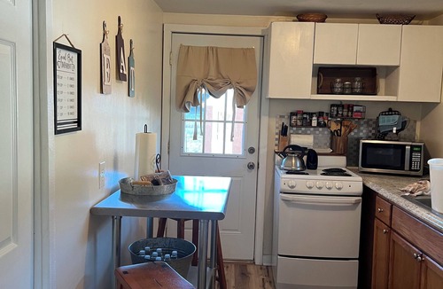 Barnardsville Cabin | Waterfront cabin with mountain views; 26 minutes to downtown Asheville.