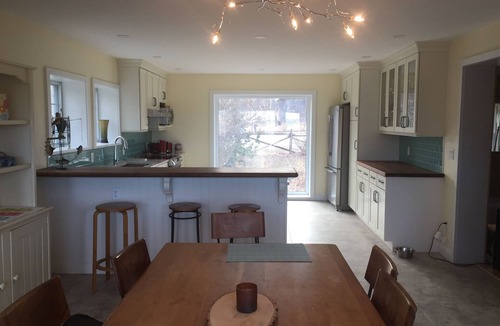 North Port House | Waterfront Century Home with heated swimming pool Sleeps 10 . P.E.C