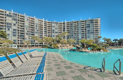 Panama City Beach Condo | Waterfront Condo with Shared Pool, Hot Tub, Only Moments from Beach