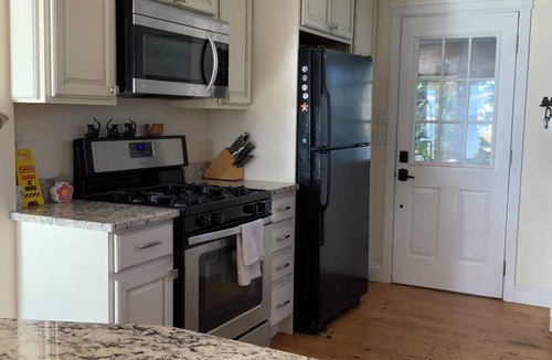 Weweantic Cottage | Waterfront Cottage in Wareham, MA- Private, Peaceful Getaway near Tabor Academy
