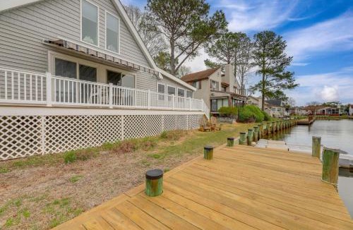 Ocean Pines House | Waterfront Cottage w/Private Dock in Ocean Pines!