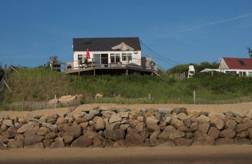 Campground Landing Cottage | Waterfront Cottages with Spectacular Sunset with wall of windows and AC