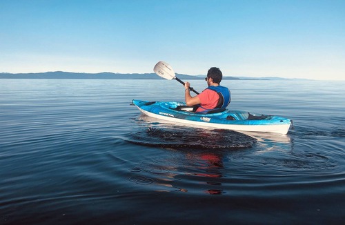 Regional District of Nanaimo Cottage | Waterfront Cozy Duplex Studio Hot tub BBQ clams/oysters kayak rentals