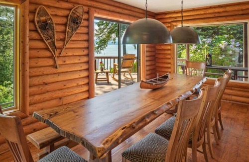 Ponder Point House | Waterfront, Dock, Lodge Home, Hot Tub, Teepee
