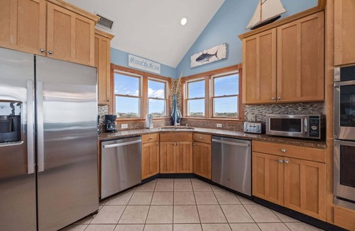 Avon House | Waterfront, dog-friendly home with private pool, hot tub, pier & beach