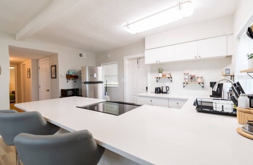 Orlando Beach Apartment | Waterfront Dream w Private Pier - Walk to Beach!
