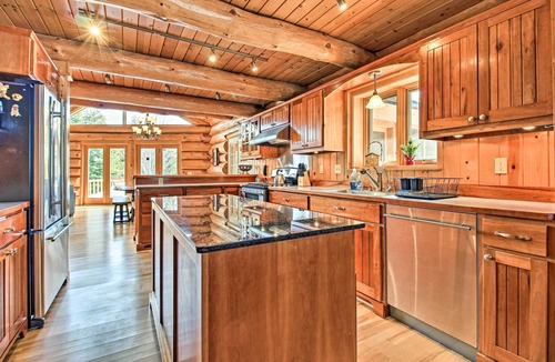 Lutsen Cottage | Waterfront Escape on Caribou Lake: Dock + Fire Pit