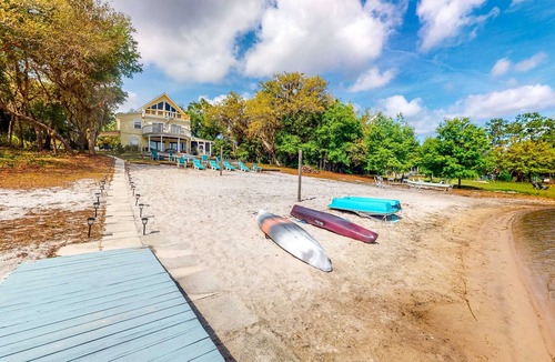 Putnam Hall House | Waterfront Estate - Dock, Hot tub, & Views