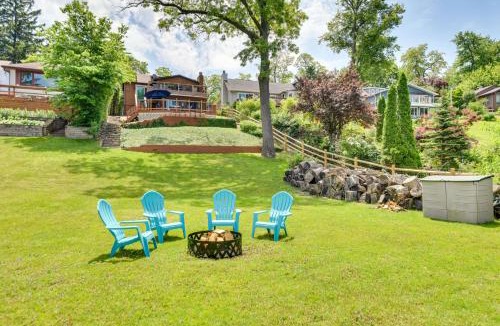 Fox Lake House | Waterfront Fox Lake Vacation Rental w/Fire Pit!