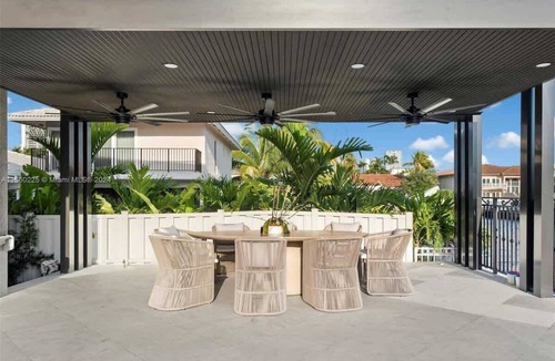 Eastern Shores House | Waterfront gated pool mansion.