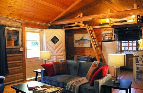 Gallatin Gateway House | Waterfront Gallatin River access w/fire pit - Historic Fly Fishing Cabin