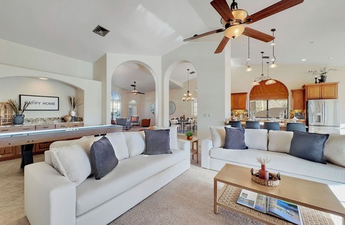 Island at Ocotillo House | Waterfront, Golf Views, Pontoon Boat 3 King Rooms!