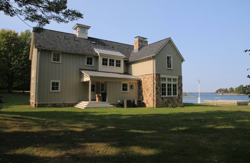 Grenell House | Waterfront Grindstone island estate, the height of sophistication in nature.