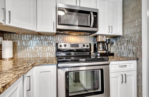 Desert Shores Condo | Waterfront, Ground Level, 2 Bedroom Condo